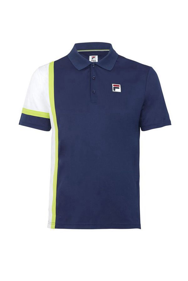 Camisas Polo Fila Hombre Azules / Blancas / Verde Claro - Plr - España 714896UXB